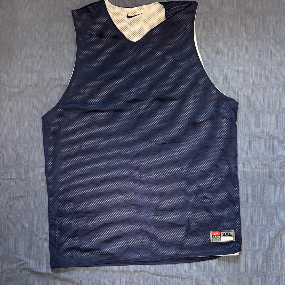 Vintage tag Nike men’s 3XL Navy Basketball Jersey